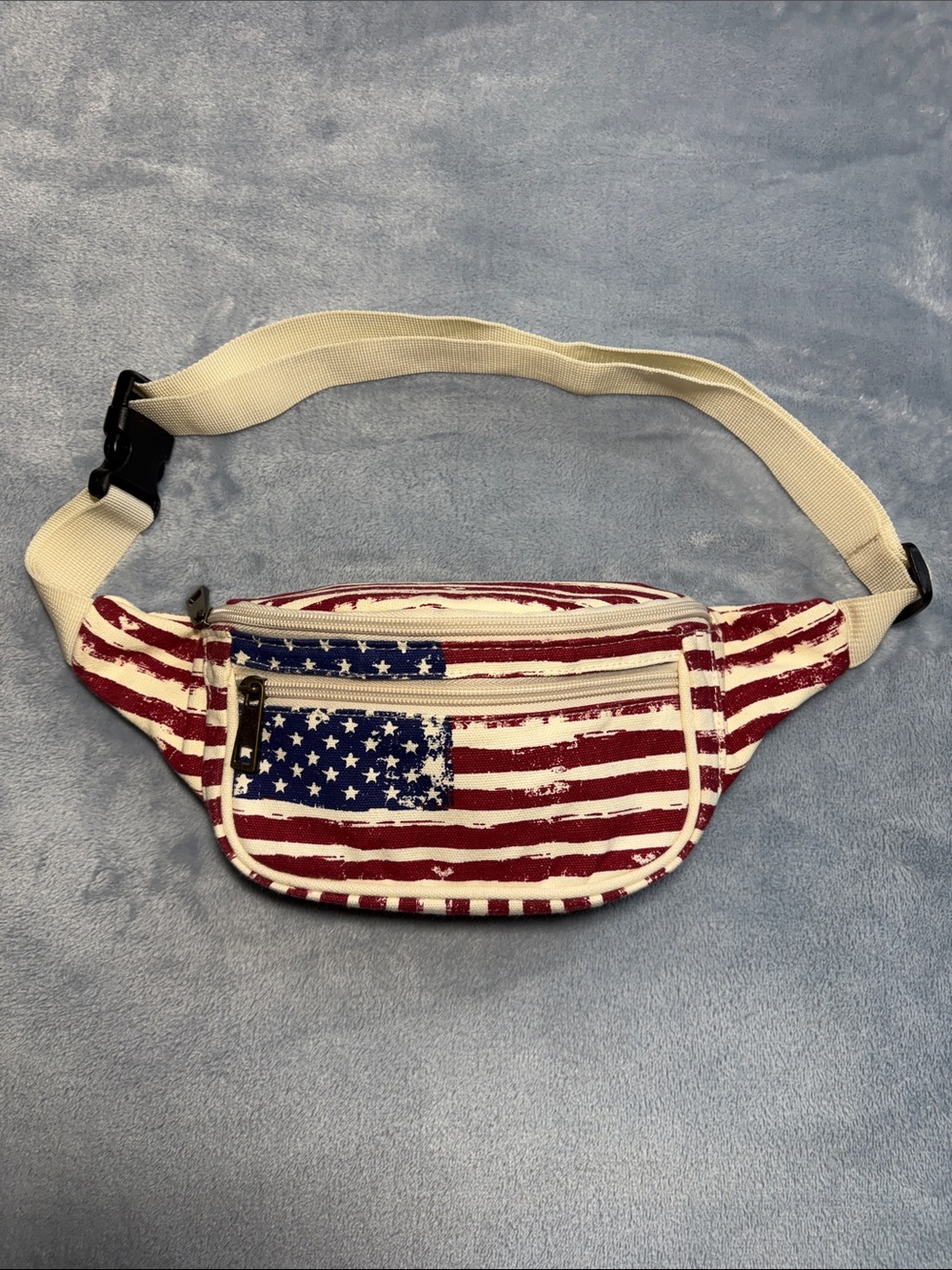 American Flag Belt Bag - Red, White & Blue